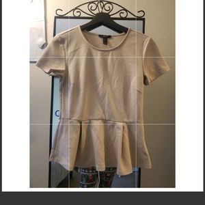 Forever 21 Peplum top